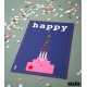 carte postale Happy - anniversaire