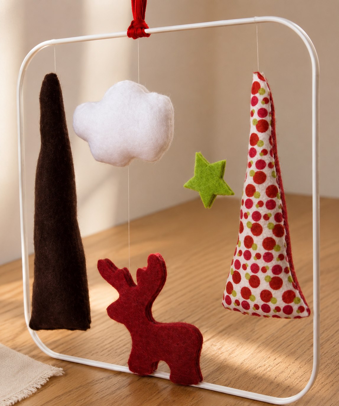 le mobile de Noël kit couture