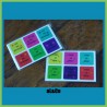 lot de 12 mini stickers fête anniversaire