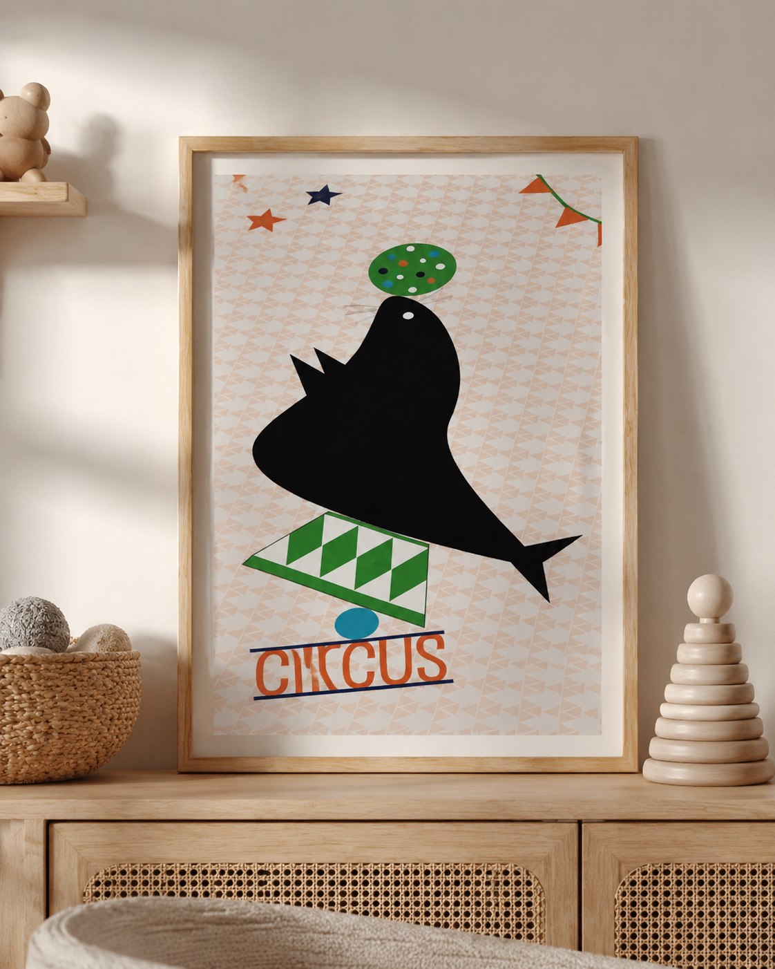 affiche l'otarie du cirque