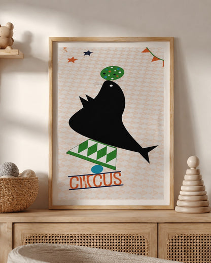 affiche l'otarie du cirque
