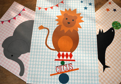 affiche l'otarie du cirque