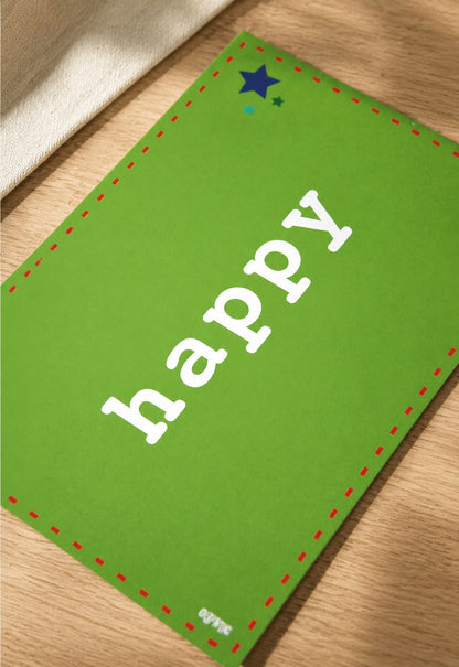 carte postale Happy