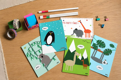 carte postale Hello le koala
