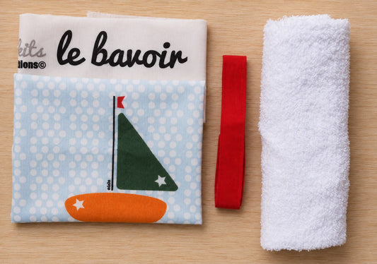 kit bavoir mon petit bateau