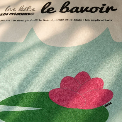 kit bavoir nénuphar