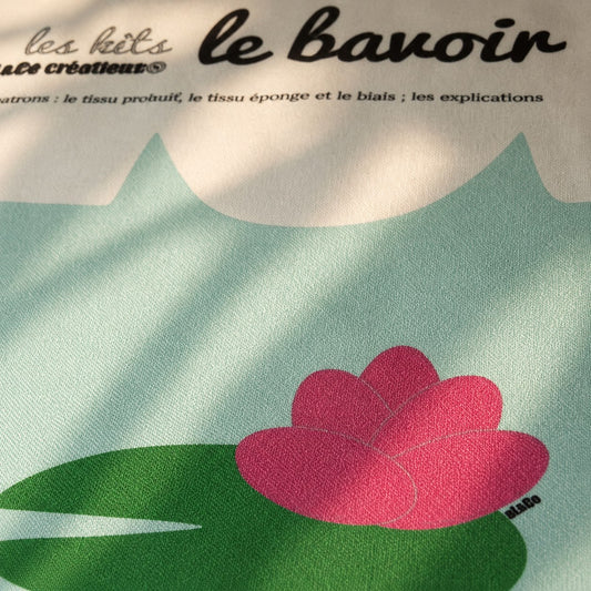 kit bavoir nénuphar