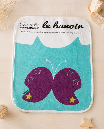 kit bavoir papillon