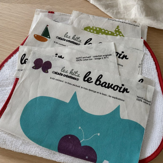 kit bavoir papillon