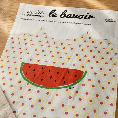 kit bavoir pastèque