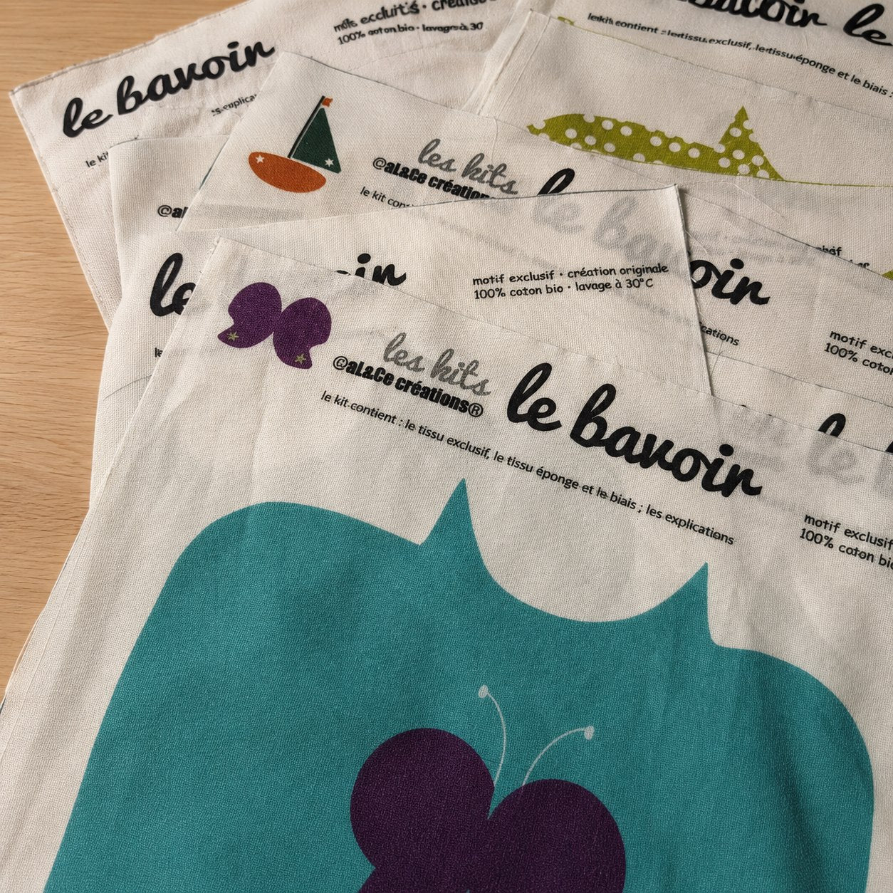 kit bavoir pastèque