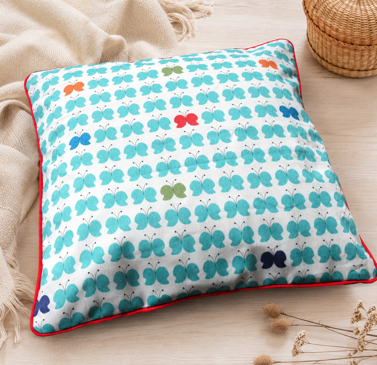 kit coussin papillons