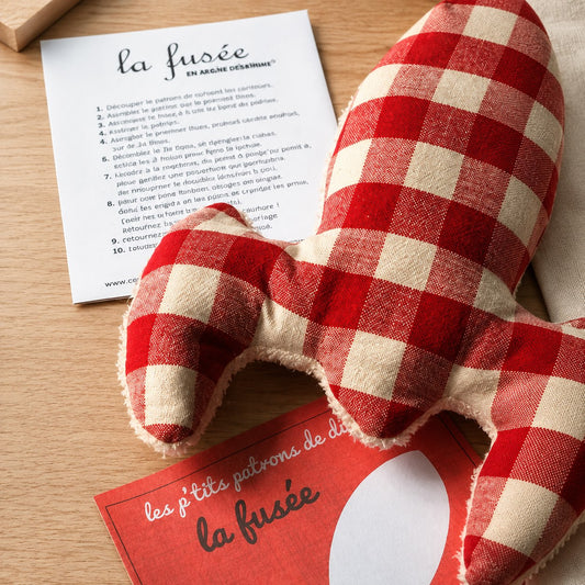 La fusée patron de doudou