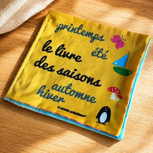 le livre d'éveil les 4 saisons kit couture