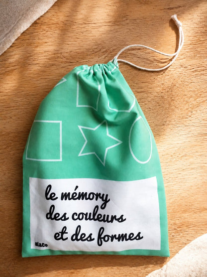 le mémory des formes et des couleurs