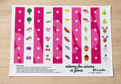 le mémory des saisons kit couture