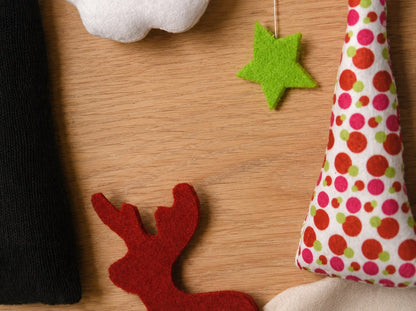 le mobile de Noël kit couture