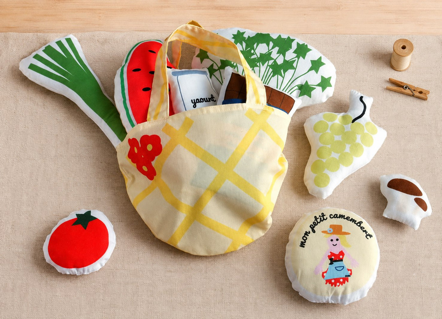 Mon petit marché - kit couture