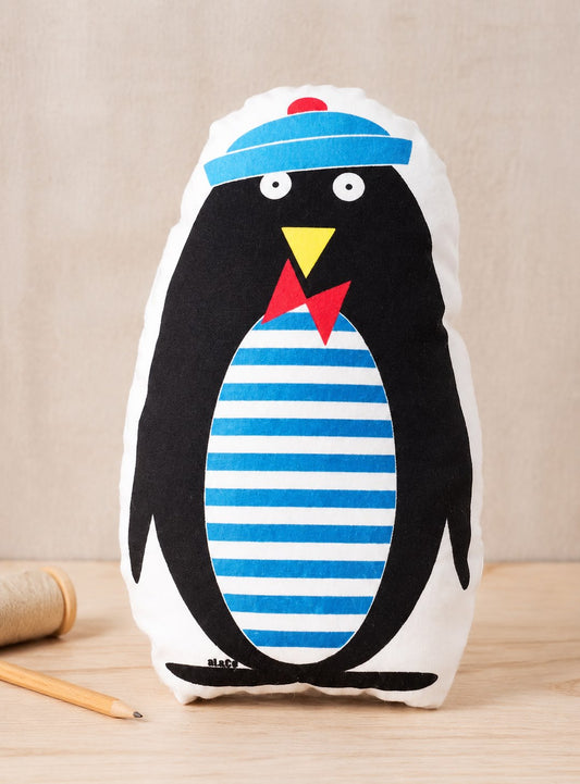 Pingouin marin mini poupée doudou